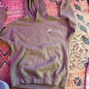 Grey nike hoodie